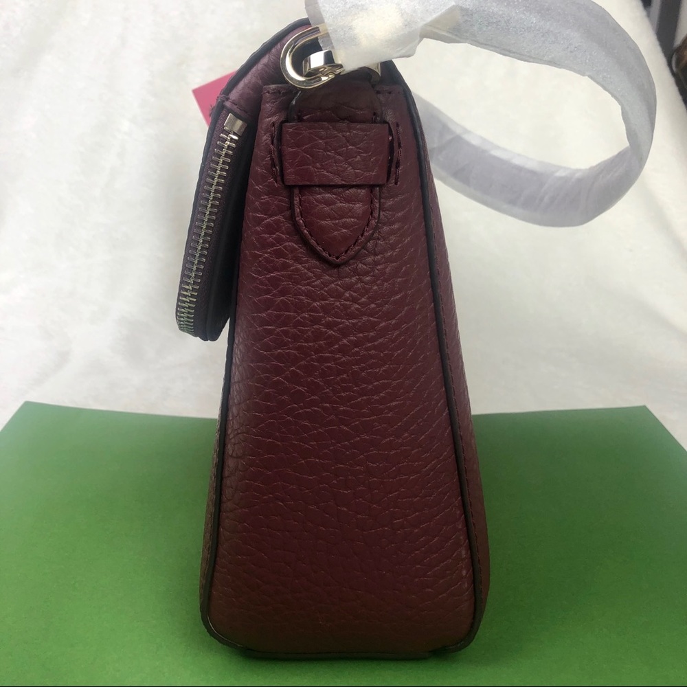 ⬇️NWT Kate Spade Carter Georgia Cherrywood Satchel - Picture 9 of 12